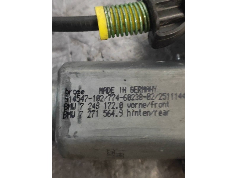 Recambio de elevalunas delantero derecho para bmw serie 5 touring (f11) 530d xdrive referencia OEM IAM 7227130F18S 72481720 7271