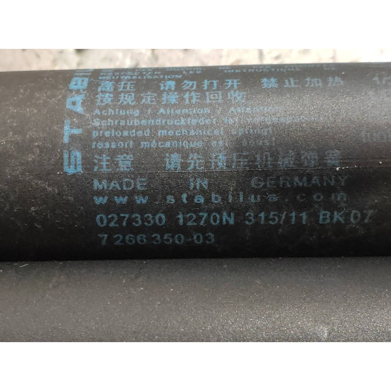 Recambio de amortiguadores maletero / porton para bmw serie 5 touring (f11) 530d xdrive referencia OEM IAM 726635003 720701107 