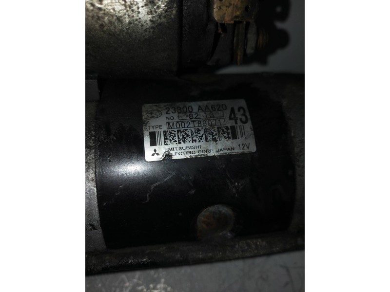 Recambio de motor arranque para subaru legacy familiar/outback b13 (bp) 2.0 diesel cat referencia OEM IAM 23800AA620  