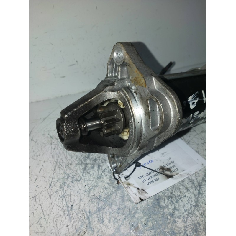 Recambio de motor arranque para opel corsa e color edition referencia OEM IAM 0001192087  