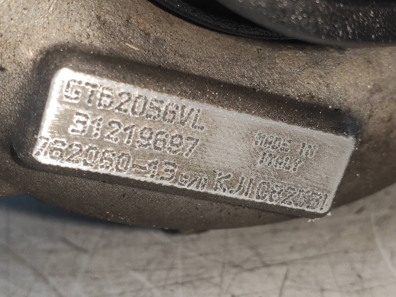 Recambio de turbocompresor para volvo v70 familiar kinetic referencia OEM IAM 31219687 76206013 GT62056VL