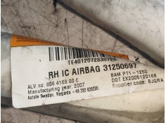 Recambio de airbag cortina delantero derecho para volvo v70 familiar kinetic referencia OEM IAM 31250697   2