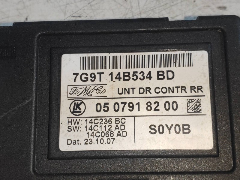 Recambio de modulo electronico para volvo v70 familiar kinetic referencia OEM IAM 7G9T14B534BD 0507918200 