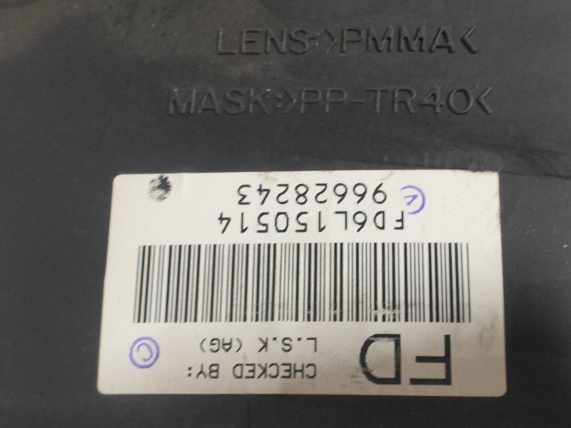 Recambio de cuadro instrumentos para chevrolet captiva 3.2 v6 ltx referencia OEM IAM 96628243 FD6L150514 