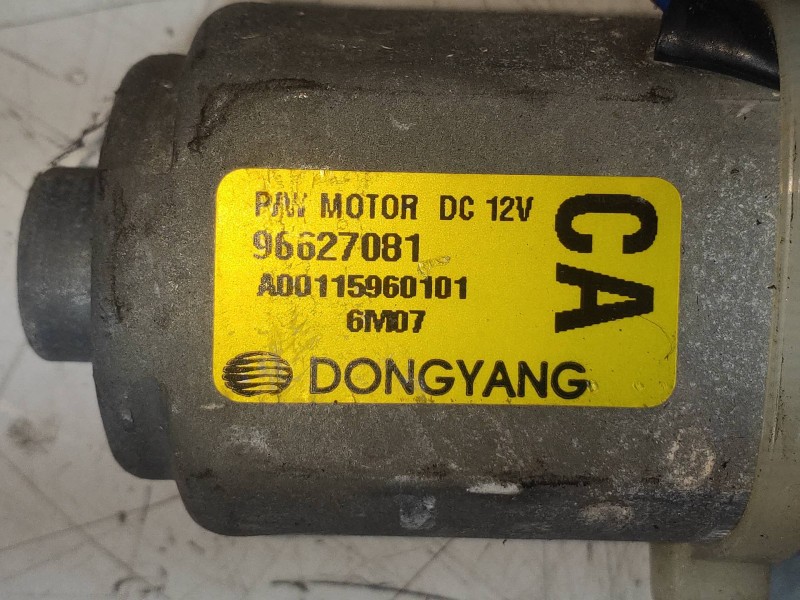 Recambio de elevalunas trasero izquierdo para chevrolet captiva 3.2 v6 ltx referencia OEM IAM 96627081  