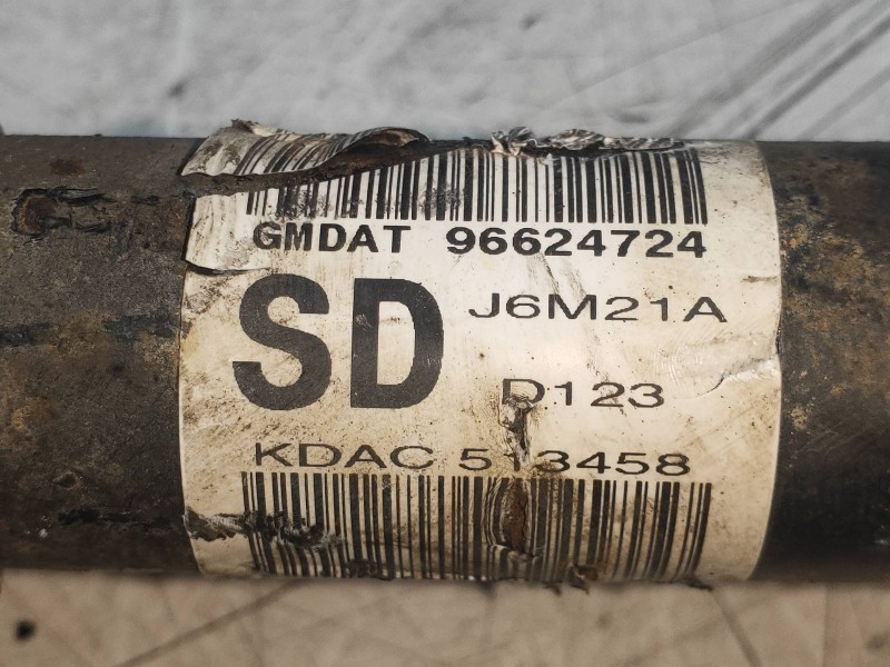 Recambio de transmision delantera derecha para chevrolet captiva 3.2 v6 ltx referencia OEM IAM 96624724  