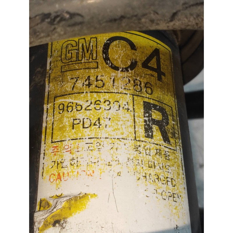 Recambio de amortiguador delantero izquierdo para chevrolet captiva 3.2 v6 ltx referencia OEM IAM 96626304 7451286 