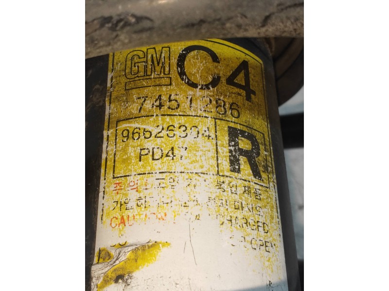 Recambio de amortiguador delantero izquierdo para chevrolet captiva 3.2 v6 ltx referencia OEM IAM 96626304 7451286 