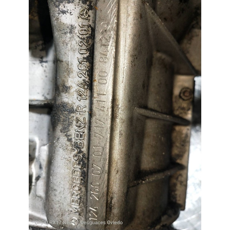 Recambio de caja cambios para mercedes clase e (w124) berlina 2.5 diesel referencia OEM IAM 1242600701 717411 00841299