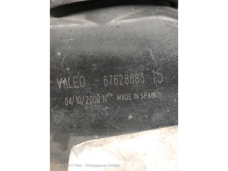 Recambio de faro antiniebla derecho para renault laguna (b56) 1.8 anade referencia OEM IAM 67628683  