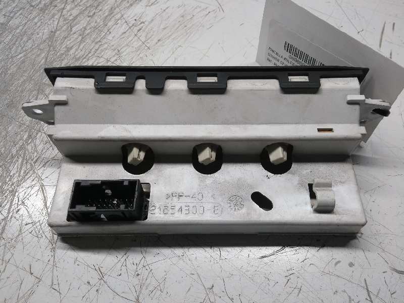 Recambio de pantalla multifuncion para citroen c2 vtr referencia OEM IAM 9647409477 216694657B 