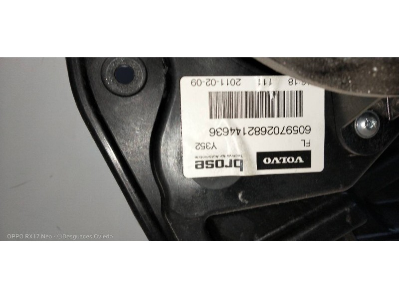 Recambio de elevalunas delantero izquierdo para volvo v60 kombi kinetic referencia OEM IAM   