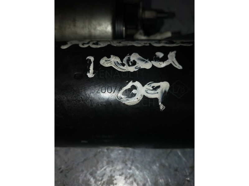 Recambio de motor arranque para renault megane iii coupe dynamique referencia OEM IAM 0001108429 BOSCH 