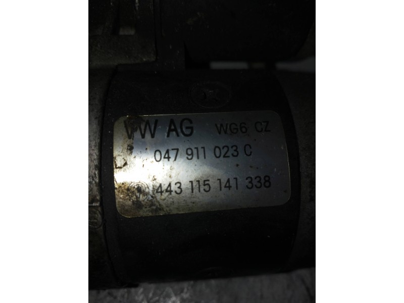 Recambio de motor arranque para skoda fabia (6y2/6y3) urban line referencia OEM IAM 443115141338  