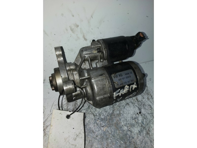 Recambio de motor arranque para skoda fabia (6y2/6y3) colors referencia OEM IAM 443115141331  