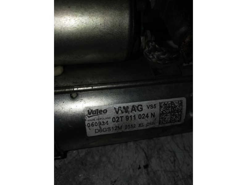 Recambio de motor arranque para skoda fabia combi (5j5) ambition referencia OEM IAM 02T911024N VALEO 