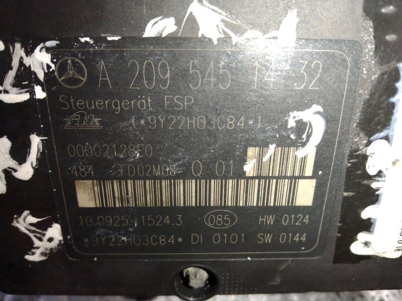 Recambio de abs para mercedes clase c (w203) familiar c 200 t cdi (203.204) referencia OEM IAM 10092515243 A2095451432 100204037