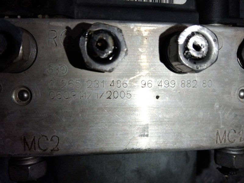 Recambio de abs para peugeot 307 berlina (s2) xs + referencia OEM IAM 0265231486 0265800395 9649988280