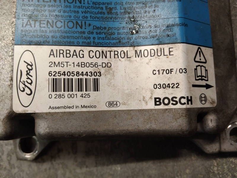 Recambio de kit airbag para ford focus turnier (cak) ambiente referencia OEM IAM 0285001425 2M5T14B056DD 