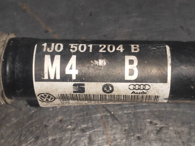 Recambio de transmision trasera derecha para audi s3 (8l) 1.8 t (154kw) referencia OEM IAM 1J0501204B  