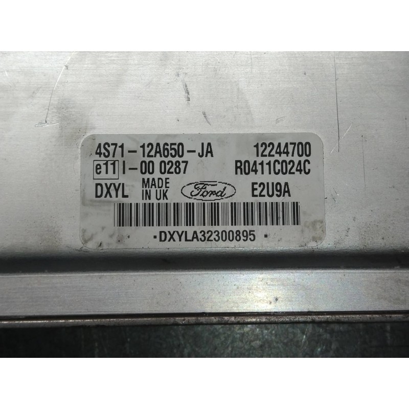 Recambio de centralita motor uce para ford mondeo berlina (ge) ambiente (06.2003) (d) referencia OEM IAM R0411C024C 4S7112A650JA