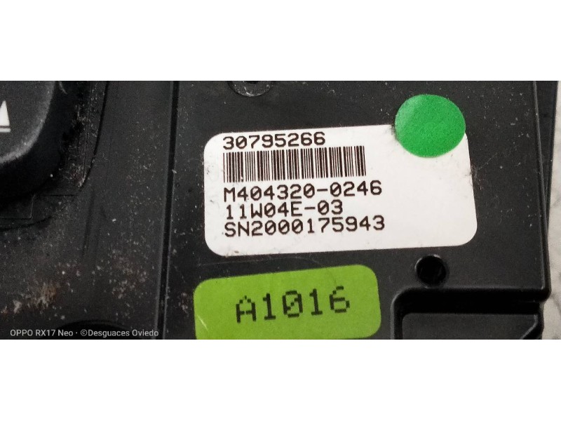 Recambio de mando calefaccion / aire acondicionado para volvo v60 kombi kinetic referencia OEM IAM 30795266 M4049200246 