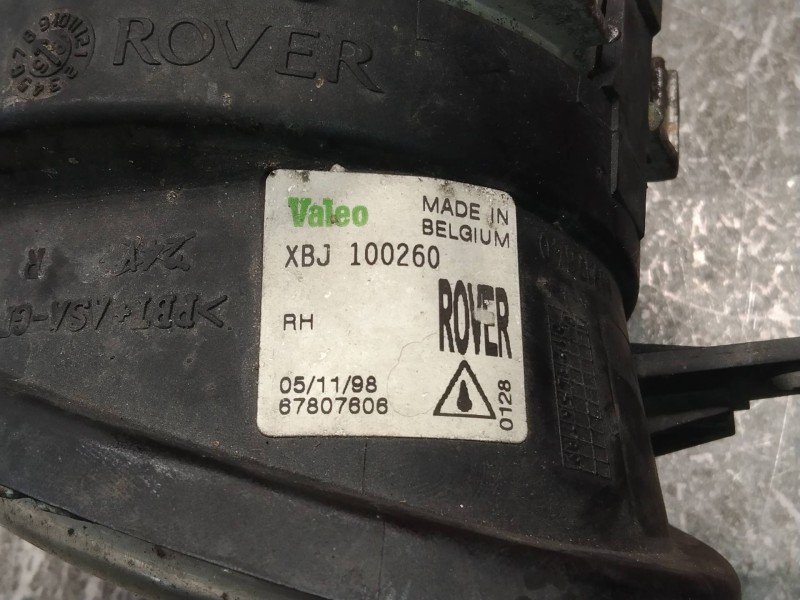 Recambio de faro antiniebla derecho para mg rover serie 75 (rj) 2.0 cdt classic referencia OEM IAM 67807606 XBJ100260 