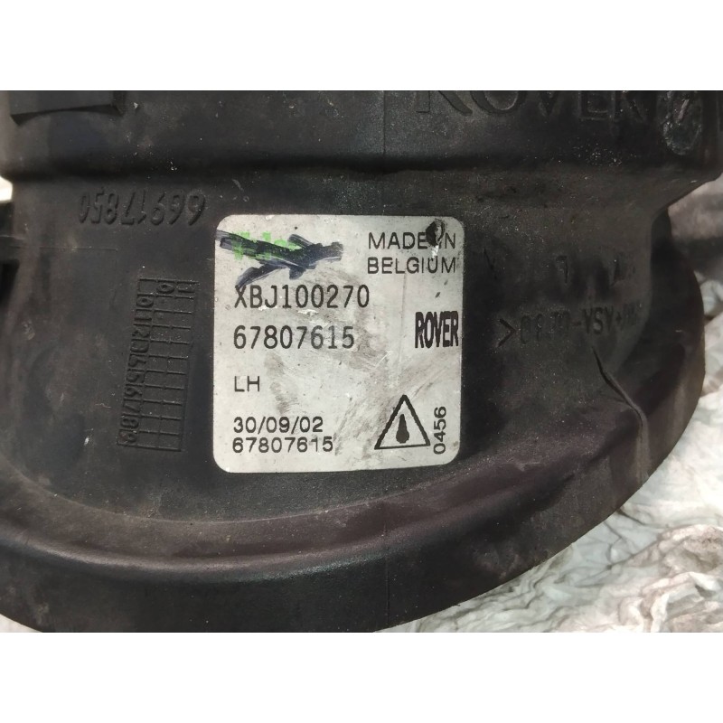 Recambio de faro antiniebla izquierdo para mg rover serie 75 (rj) 2.0 cdt classic referencia OEM IAM 67807615 XBJ100270 67807615