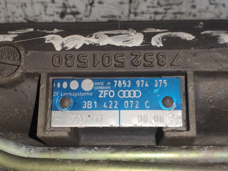 Recambio de cremallera direccion para skoda superb (3u4) collection referencia OEM IAM 3B1422072C 7853974375 7852501580