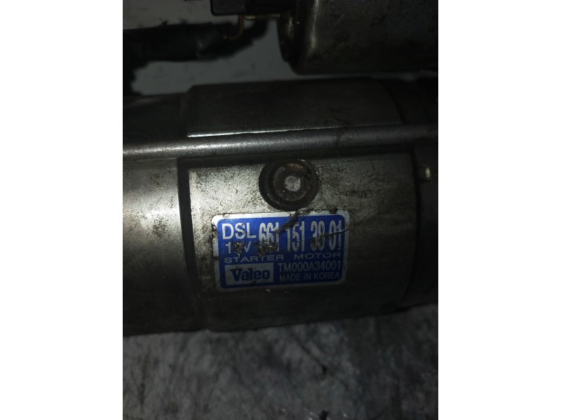 Recambio de motor arranque para ssangyong kyron 270 spr xdi premium 4wd referencia OEM IAM 6611513301 VALEO 