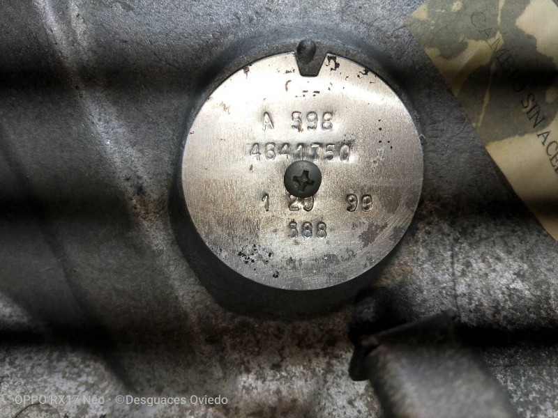 Recambio de caja cambios para chrysler voyager (gs) 2.4 cat referencia OEM IAM A598 4641750 12099388