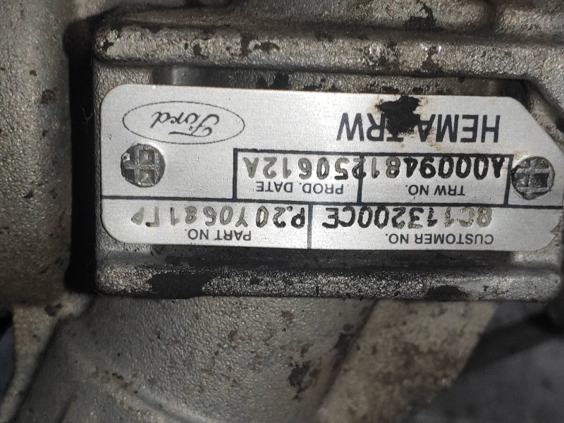 Recambio de cremallera direccion para ford transit custom kasten 2.2 tdci cat referencia OEM IAM 8C113200CE  