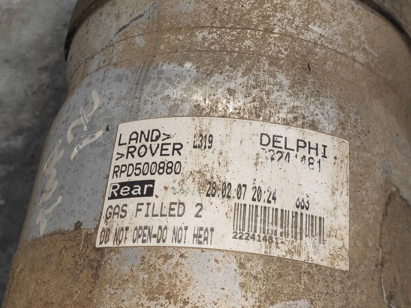 Recambio de amortiguador trasero izquierdo para land rover discovery v6 td s referencia OEM IAM RPD500880 22241481 