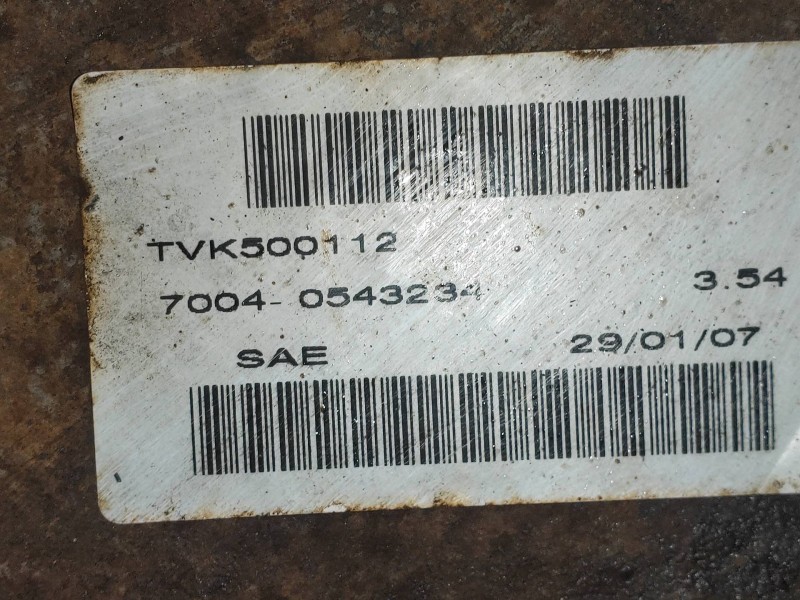 Recambio de diferencial trasero para land rover discovery v6 td s referencia OEM IAM   