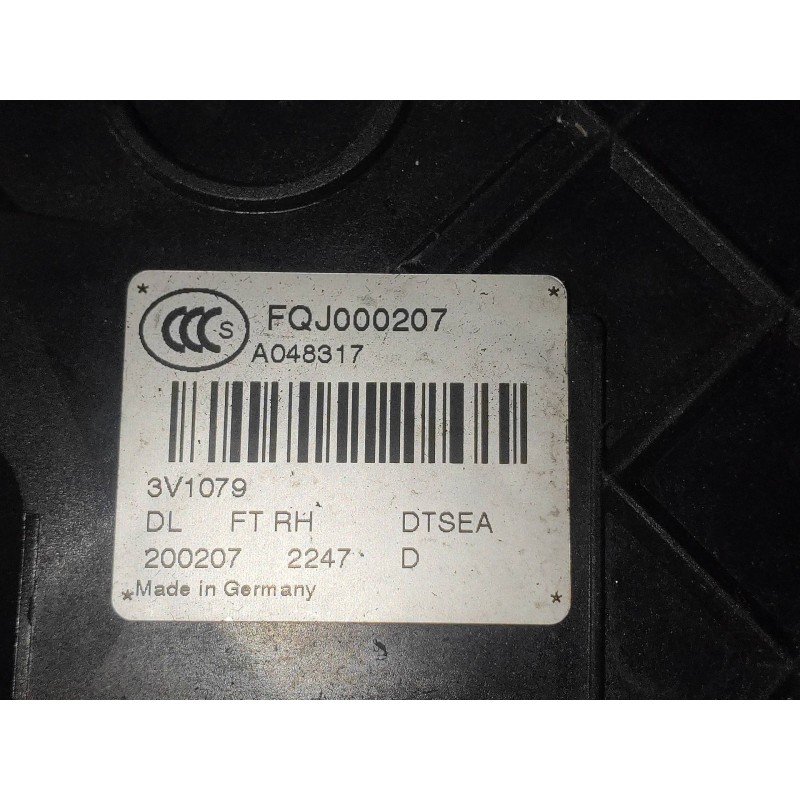 Recambio de motor cierre centralizado delantero derecho para land rover discovery v6 td s referencia OEM IAM FQJ000207  