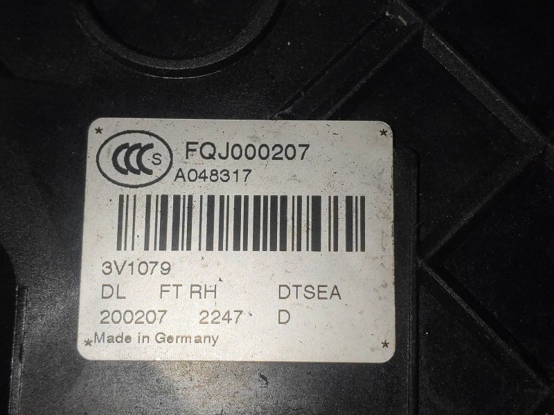 Recambio de motor cierre centralizado delantero derecho para land rover discovery v6 td s referencia OEM IAM FQJ000207  