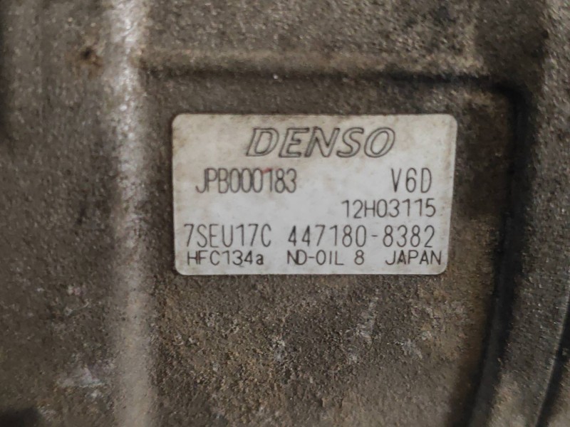 Recambio de compresor aire acondicionado para land rover discovery v6 td s referencia OEM IAM 4471808382 JPB000183 