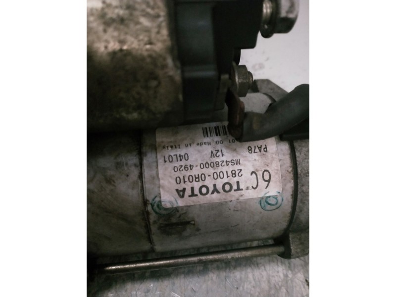 Recambio de motor arranque para toyota avensis (t27) executive referencia OEM IAM 281000R010   Recambio de motor arranque para toyota avensis (t27) executive referencia OEM IAM 281000R010