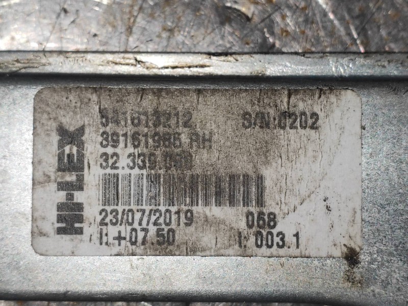 Recambio de elevalunas delantero derecho para opel corsa e design line referencia OEM IAM 541613212  