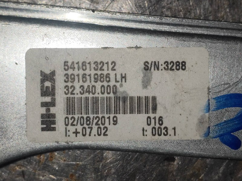 Recambio de elevalunas delantero izquierdo para opel corsa e design line referencia OEM IAM 541613212  