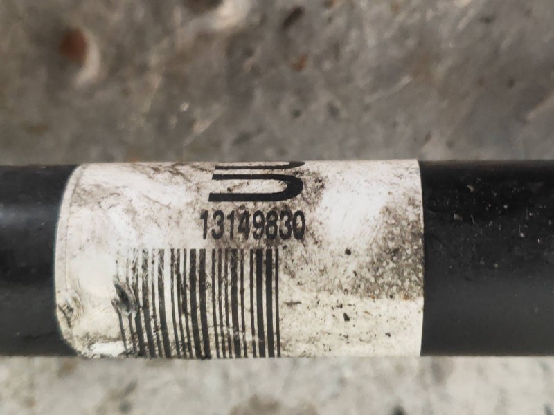 Recambio de transmision delantera izquierda para opel corsa e design line referencia OEM IAM 13149830  