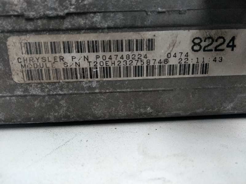 Recambio de centralita motor uce para chrysler voyager (gs) referencia OEM IAM P04748224  