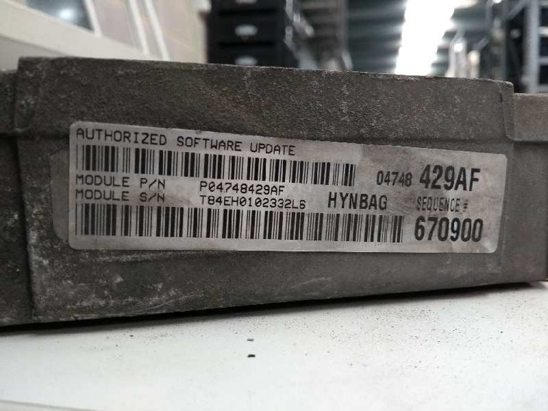 Recambio de centralita motor uce para chrysler voyager (rg) 2.4 cat referencia OEM IAM P04748429AF HYNBAG 670900