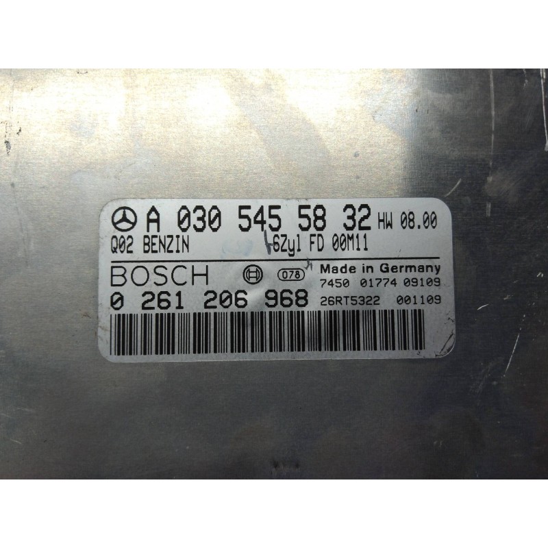 Recambio de centralita motor uce para mercedes clase c (w203) berlina 320 (203.064) referencia OEM IAM 0261206968 A0305455832 HW