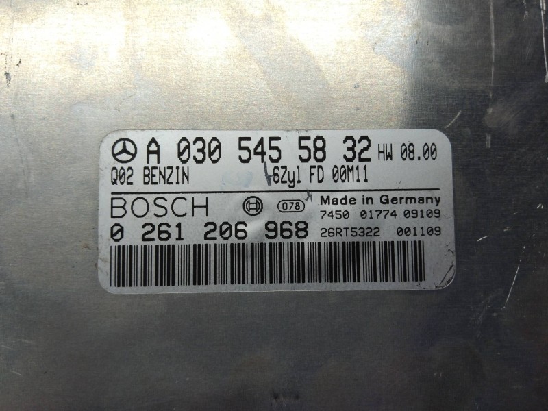 Recambio de centralita motor uce para mercedes clase c (w203) berlina 320 (203.064) referencia OEM IAM 0261206968 A0305455832 HW