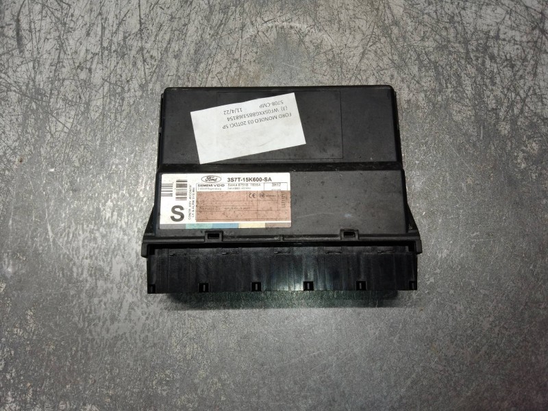 Recambio de modulo electronico para ford mondeo berlina (ge) ambiente (06.2003) (d) referencia OEM IAM 5WK48751B 3S7T15K600SA T8