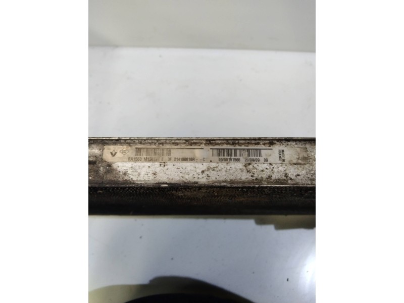 Recambio de radiador agua para renault megane iii coupe dynamique referencia OEM IAM RA1563  