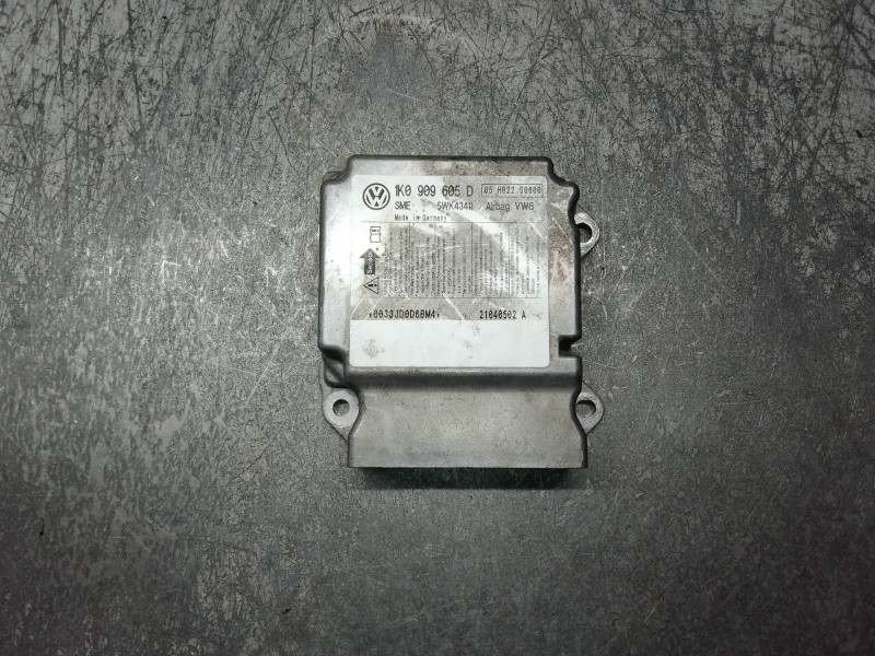 Recambio de centralita airbag para volkswagen golf v berlina (1k1) highline referencia OEM IAM 5WK43411 1K0909605D 