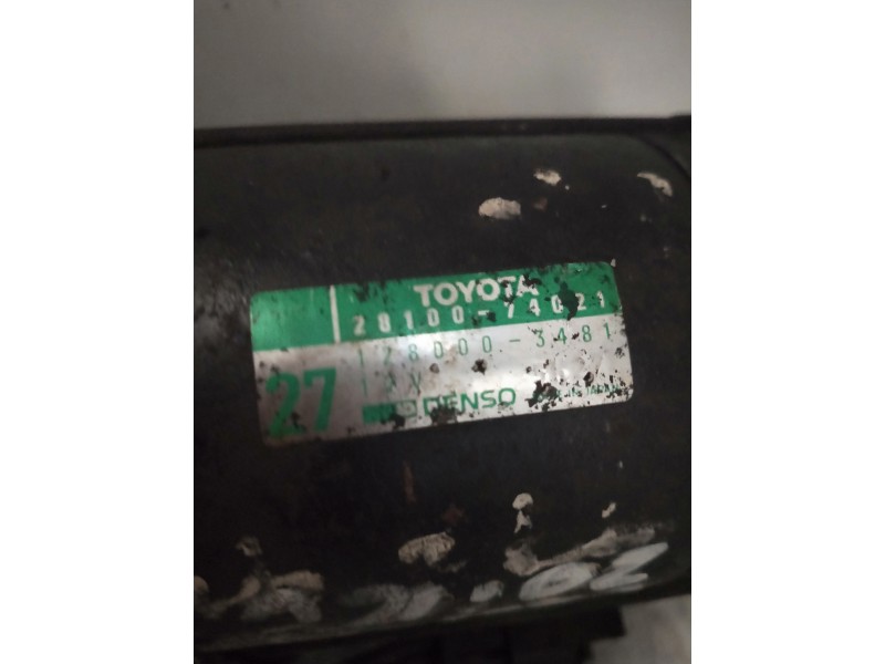 Recambio de motor arranque para toyota celica (t20) 2.0 gt referencia OEM IAM 2810074021  