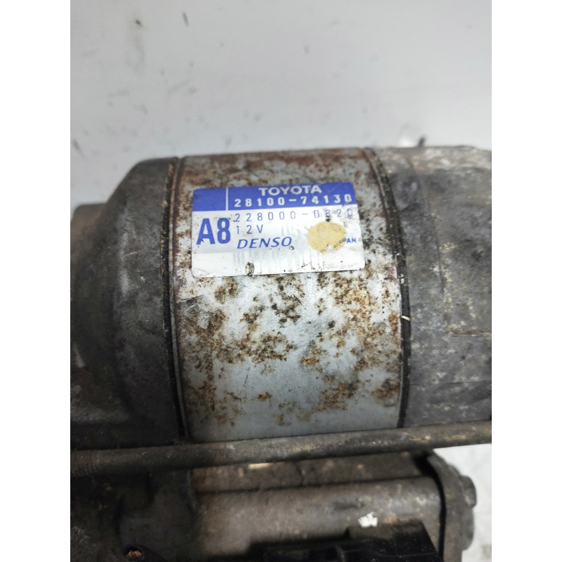 Recambio de motor arranque para toyota rav 4 (a2) 2.0 d4-d luna 4x4 (2003) referencia OEM IAM 2810074130   Recambio de motor arranque para toyota rav 4 (a2) 2.0 d4-d luna 4x4 (2003) referencia OEM IAM 2810074130